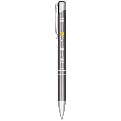 Moneta anodized aluminium click ballpoint pen - 107583