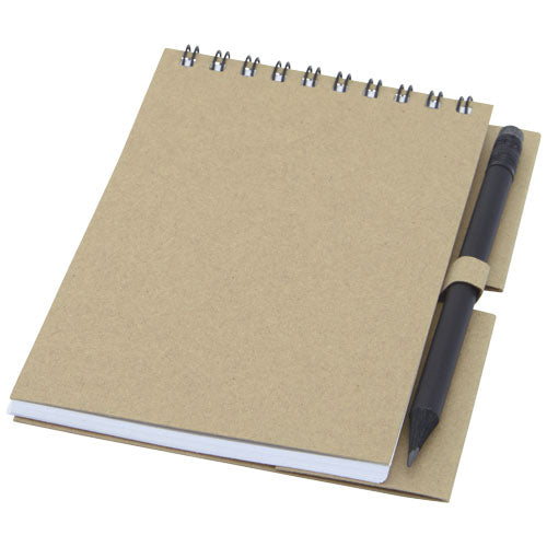 Luciano Eco wire notebook with pencil - small - 107750