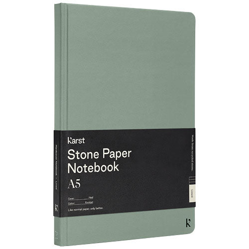 Karst® A5 stone paper hardcover notebook - lined - 107790