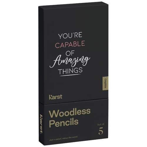 Karst® 5-pack 2B woodless graphite pencils - 107793