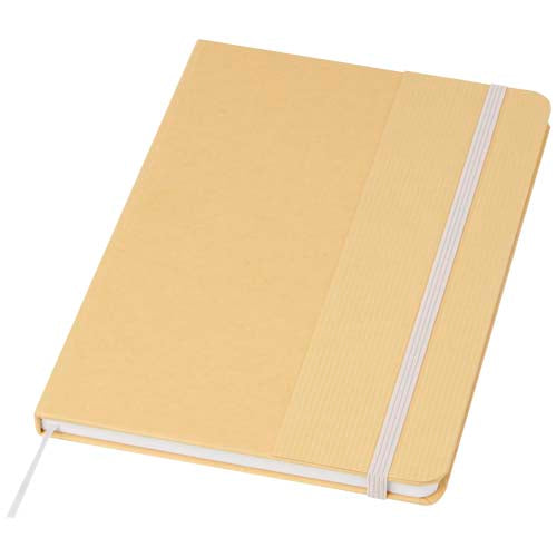 Nelida A5 recycled cardboard hard cover notebook - 107903