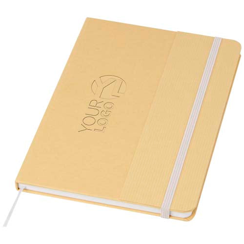 Nelida A5 recycled cardboard hard cover notebook - 107903