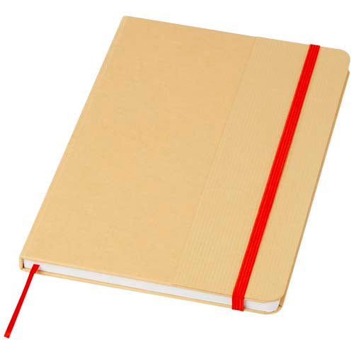 Nelida A5 recycled cardboard hard cover notebook - 107903