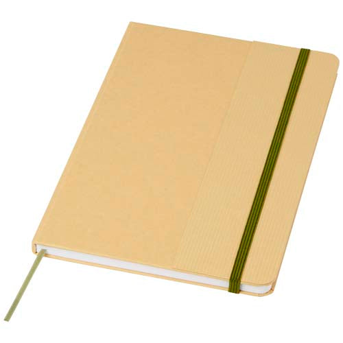 Nelida A5 recycled cardboard hard cover notebook - 107903