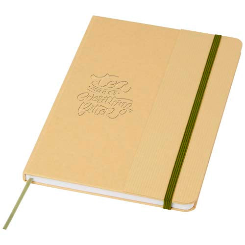 Nelida A5 recycled cardboard hard cover notebook - 107903