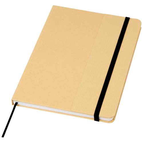 Nelida A5 recycled cardboard hard cover notebook - 107903