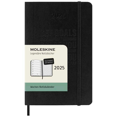 Moleskine soft cover 12 month weekly PK planner - German - 107958