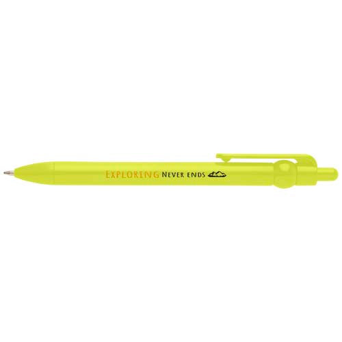 Fidget recycled plastic ballpoint pen (black ink) - 107964