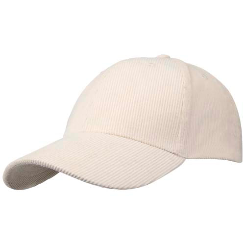 Hutton 6 panel recycled corduroy cap - 111073
