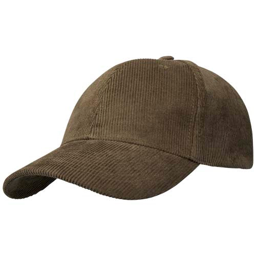 Hutton 6 panel recycled corduroy cap - 111073