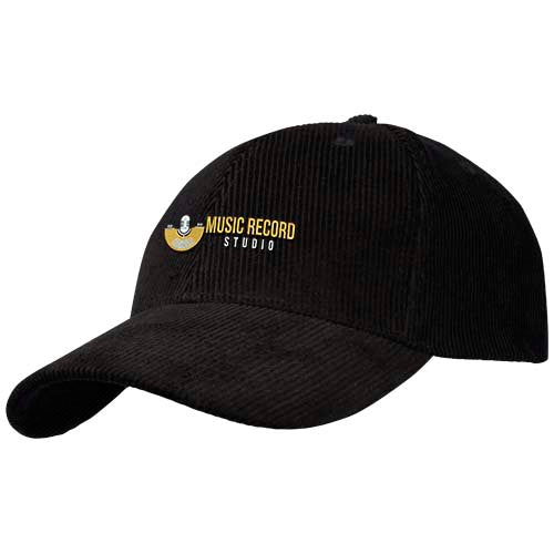 Hutton 6 panel recycled corduroy cap - 111073