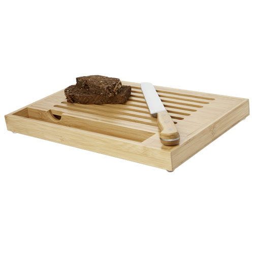 Pao bamboo cutting board with knife - 113153