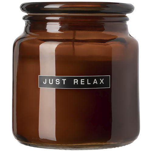 Wellmark Let's Get Cozy 650 g scented candle - cedar wood fragrance - 113240