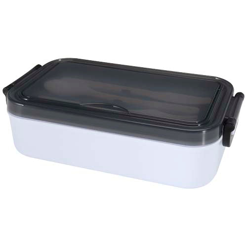 Snappy lunch box and cutlery set - 113420