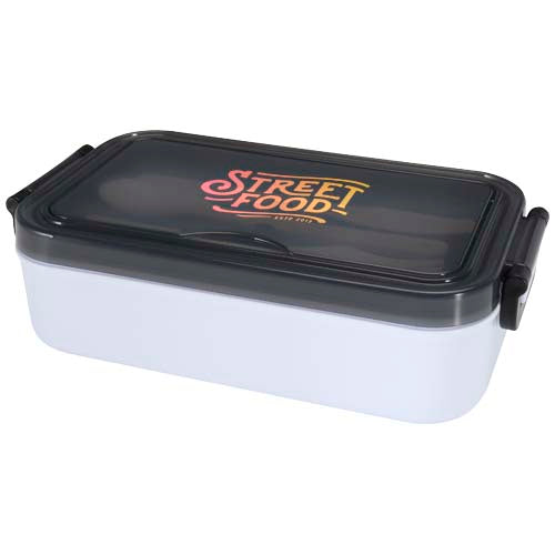 Snappy lunch box and cutlery set - 113420