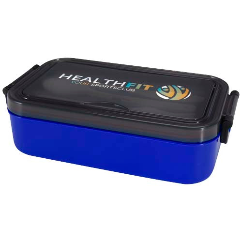 Snappy lunch box and cutlery set - 113420