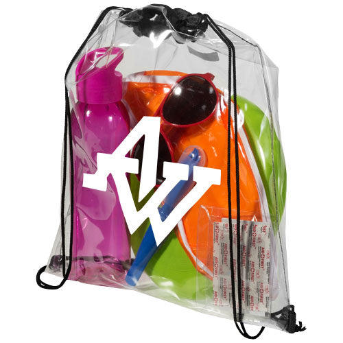 Lancaster transparent drawstring bag 5L - 120086