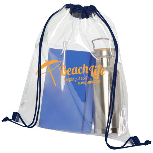 Lancaster transparent drawstring bag 5L - 120086