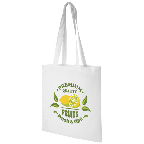 Madras 140 g/m² cotton tote bag 7L - 120181