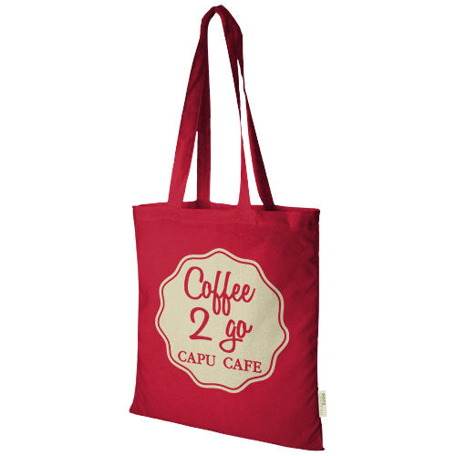 Orissa 100 g/m² organic cotton tote bag 7L - 120491