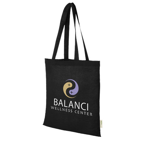 Orissa 100 g/m² organic cotton tote bag 7L - 120491