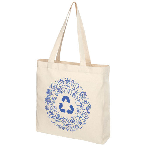 Pheebs 210 g/m² recycled gusset tote bag 13L - 120537