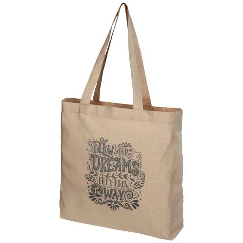 Pheebs 210 g/m² recycled gusset tote bag 13L - 120537