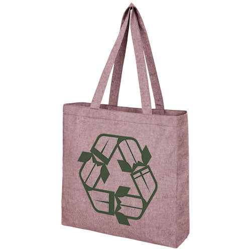 Pheebs 210 g/m² recycled gusset tote bag 13L - 120537