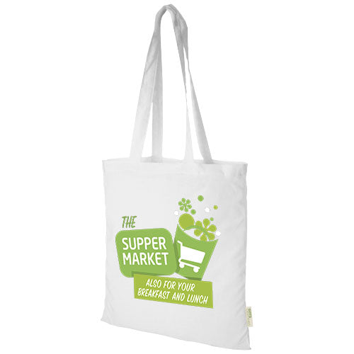 Orissa 140 g/m² organic cotton tote bag 7L - 120611