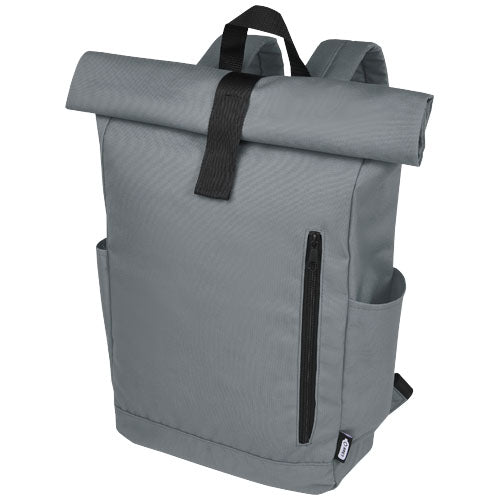 Byron 15.6" GRS RPET roll-top backpack 18L - 120659