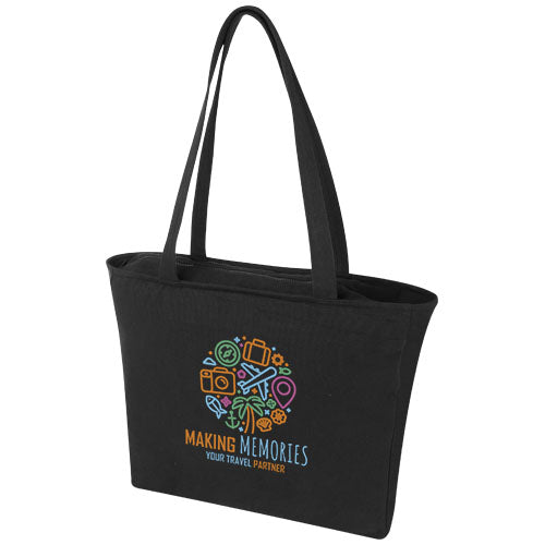 Weekender 500 g/m² Aware™ recycled tote bag - 120712