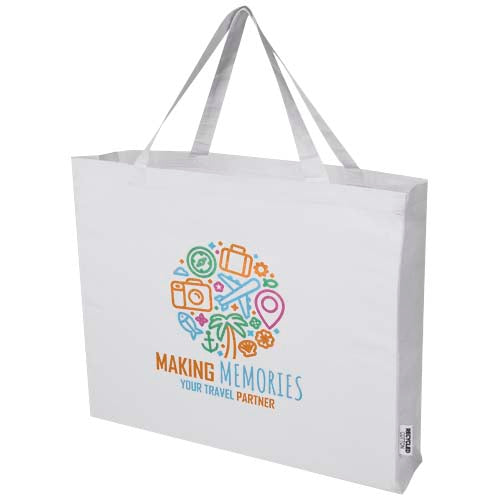 Odessa 220 g/m² GRS recycled cotton large tote bag - 120734