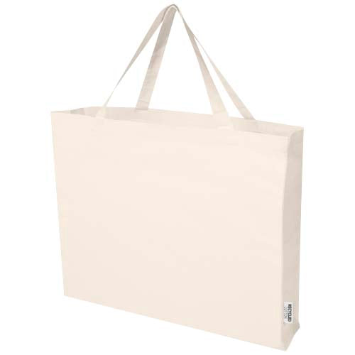 Odessa 220 g/m² GRS recycled cotton large tote bag - 120734