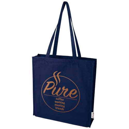 Florida 270 g/m² GRS recycled gusset tote bag 14L - 120737