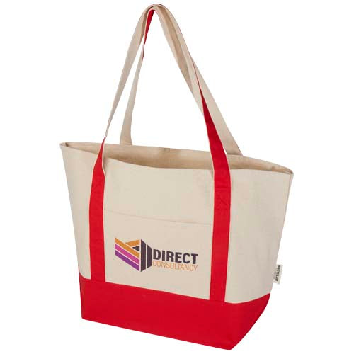 Sam 320 g/m² GRS recycled cotton tote bag - 120749