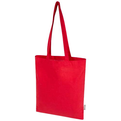 Madras Blend 140 g/m² GRS recycled cotton tote bag 7L - 120760