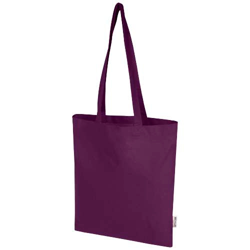 Madras Blend 140 g/m² GRS recycled cotton tote bag 7L - 120760