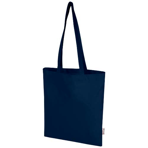 Madras Blend 140 g/m² GRS recycled cotton tote bag 7L - 120760