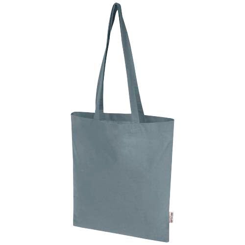 Madras Blend 140 g/m² GRS recycled cotton tote bag 7L - 120760