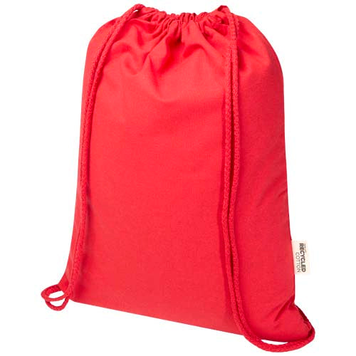 Oregon Blend 140 g/m² GRS recycled drawstring bag 5L - 120761
