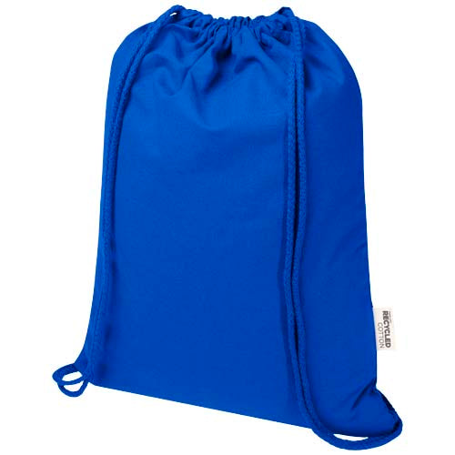 Oregon Blend 140 g/m² GRS recycled drawstring bag 5L - 120761
