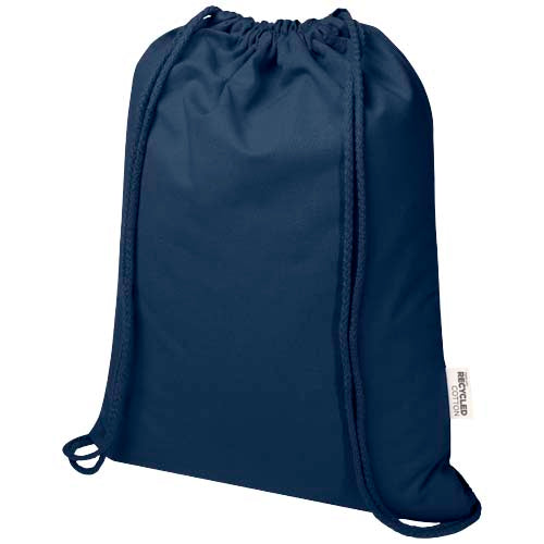 Oregon Blend 140 g/m² GRS recycled drawstring bag 5L - 120761