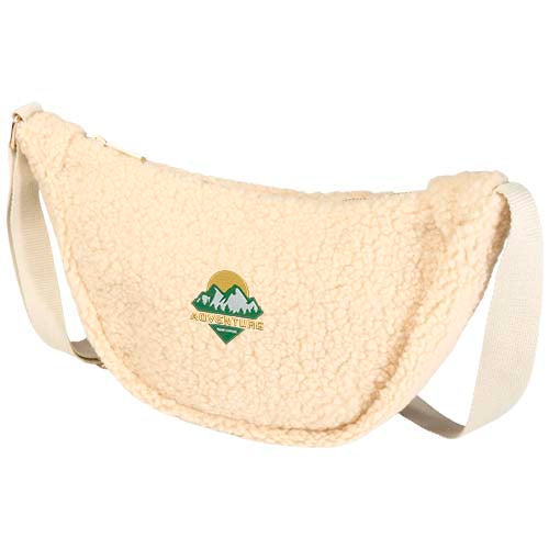 Bear GRS recycled sherpa crossbody bag 3L - 120774