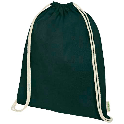 Odisha 140 g/m² OCS organic drawstring bag 5L  - 120781