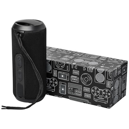 Rugged fabric waterproof Bluetooth® speaker - 124000
