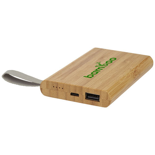 Tulda 5000 mAh bamboo power bank - 124145