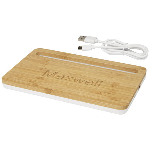 Medake 10W bamboo wireless charger - 124252