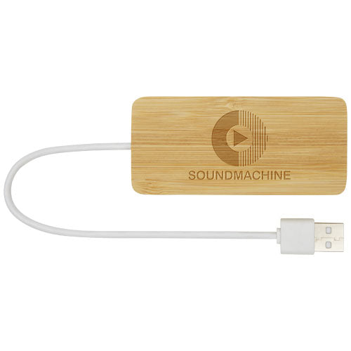 Tapas bamboo USB hub - 124306