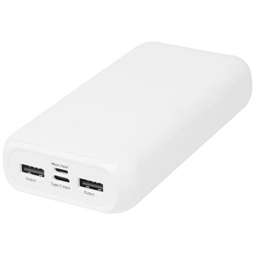 Electro 20.000 mAh recycled plastic power bank  - 124317