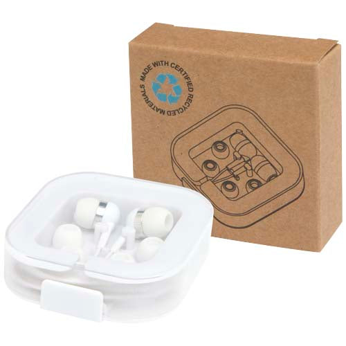 Baekdu wired Type-C headset with recycled plastic storage box - 124438